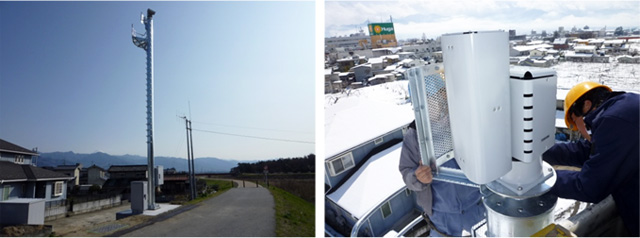 監視システム施工事例