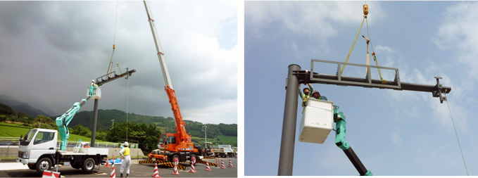 監視システム施工事例