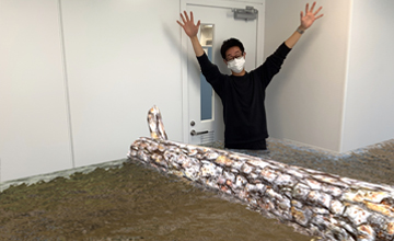 AR浸水体験