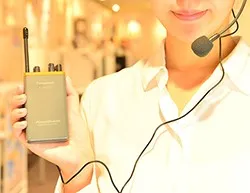 大人気の音声ガイドシステム「パナガイド」