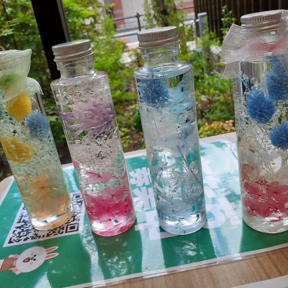 手作りハーバリウムワークショップを行いました！！