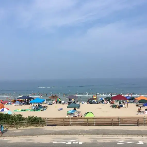 白浜大浜海水浴場に行ってきました。