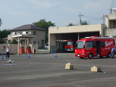有線ドローン 消防庁実証実験①